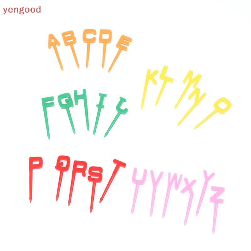 Set 26 Nĩa Ăn Trái Cây Hình 26 Chữ Cái Xinh Xắn
