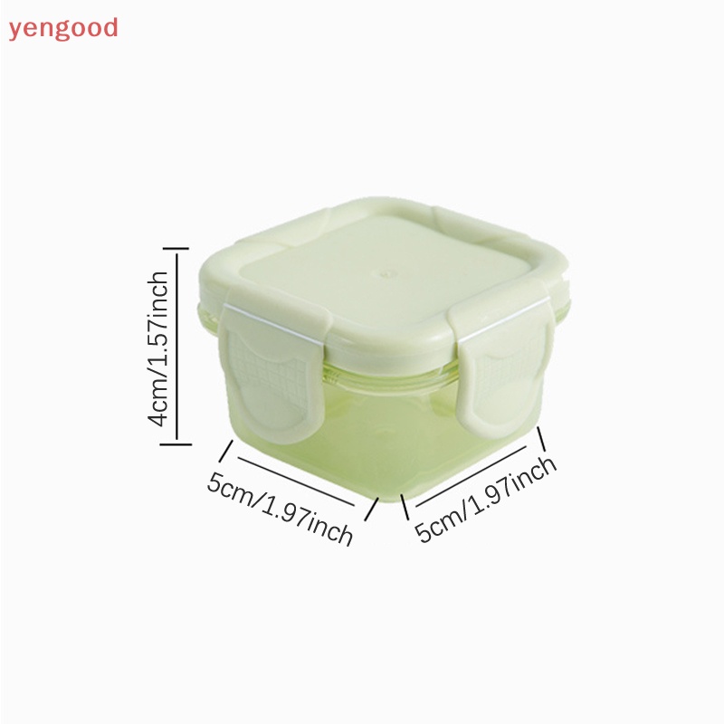 Hộp Nhựa 60ml Đựng Thực Phẩm Chống Rò Rỉ Có Thể Tái Sử Dụng