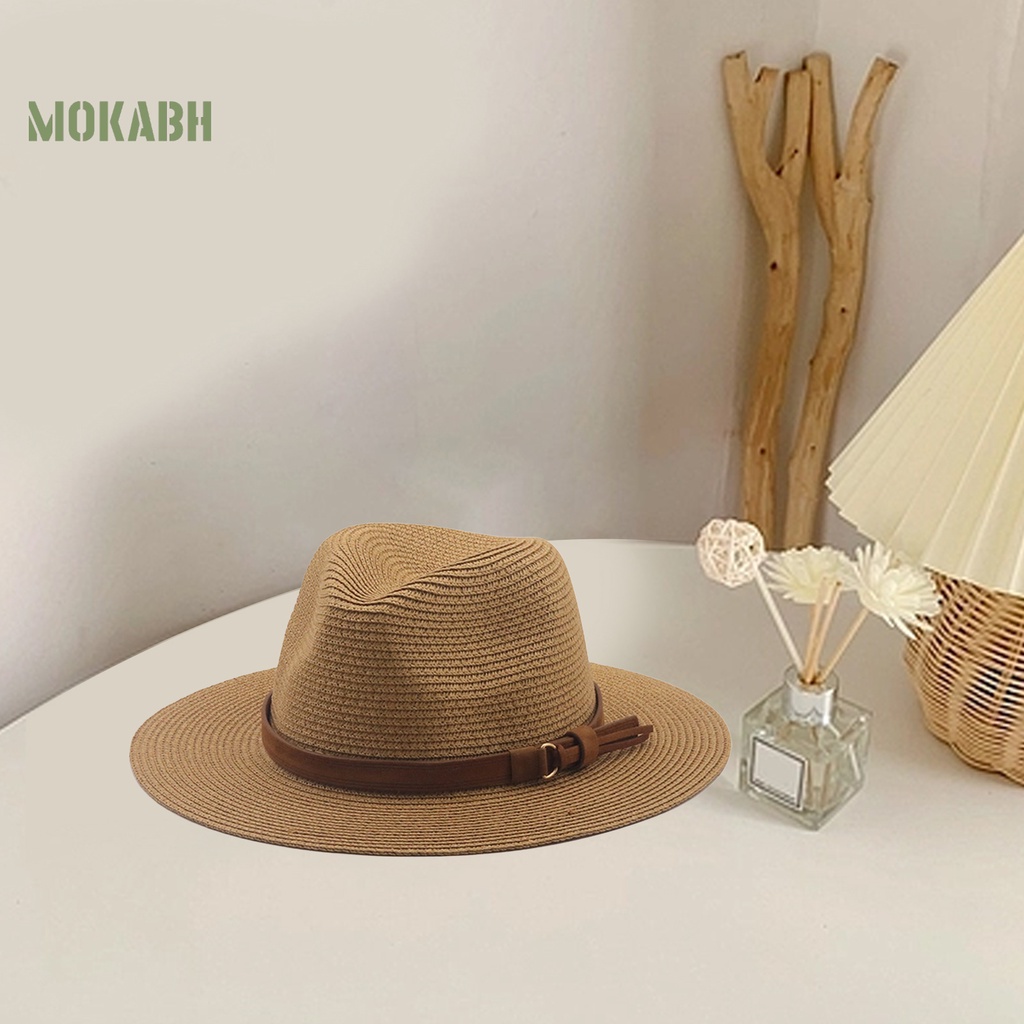 Nón Cối Rộng Vành Chống Tia UV Màu Sắc Đơn Giản Thời Trang Cho Nam Và Nữ