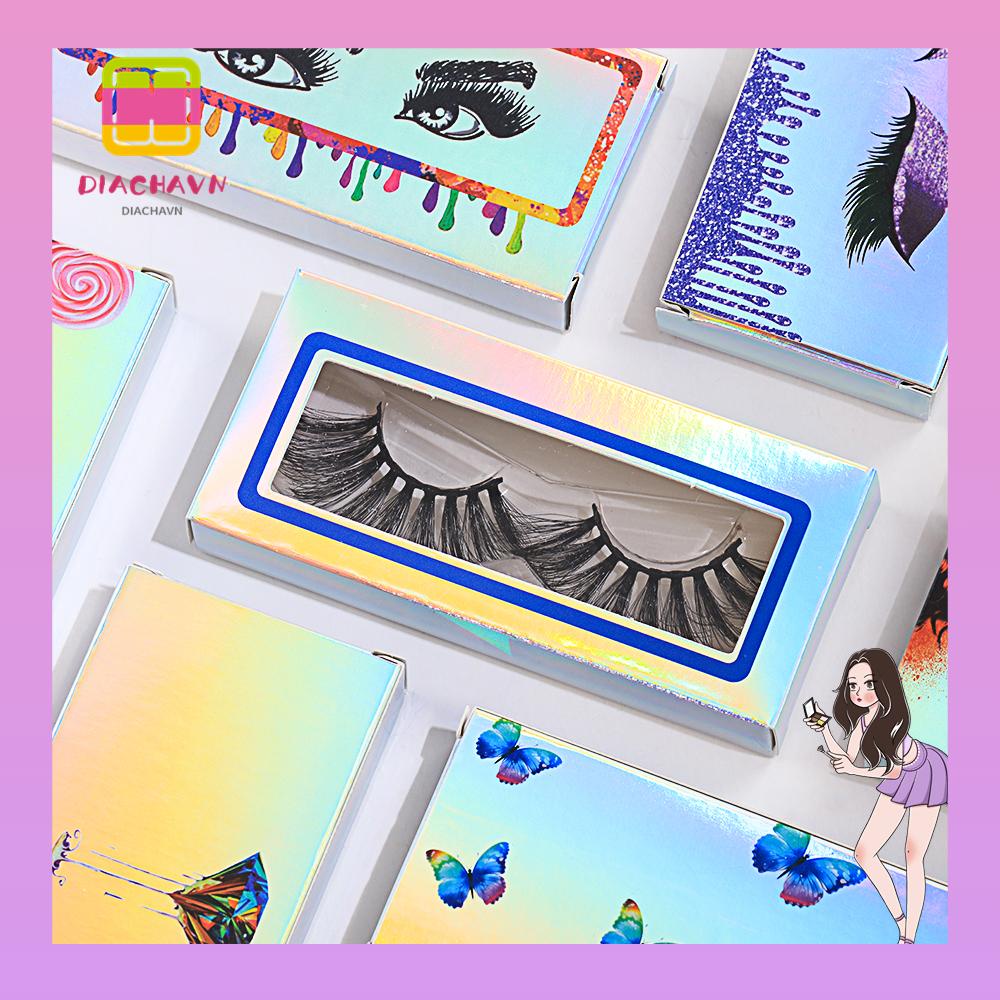 Set 10 Hộp Đựng Lông Mi Giả Thiết Kế Ba Chiều