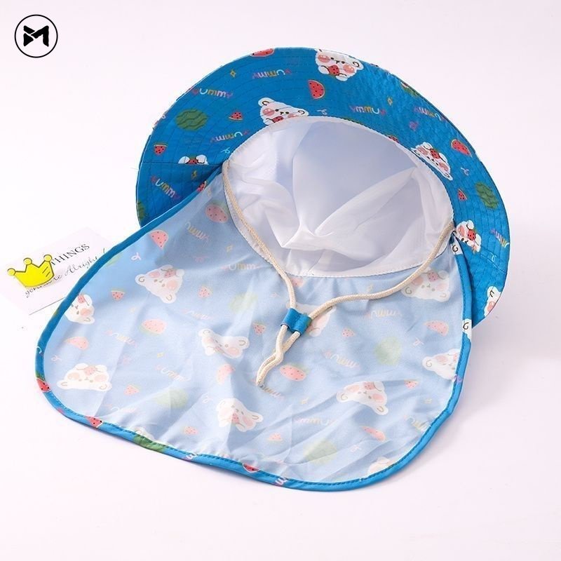 Nón Vành Rộng Chống Nắng Tia UV Mẫu Mới 2023 Thời Trang Cho Bé Trai Và Gái (2-6 Tuổi)