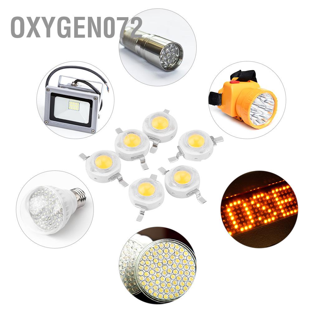 Oxygen072 Chip đi-ốt phát sáng hạt LED công suất cao 1W SMD cho thiết bị chiếu tự làm