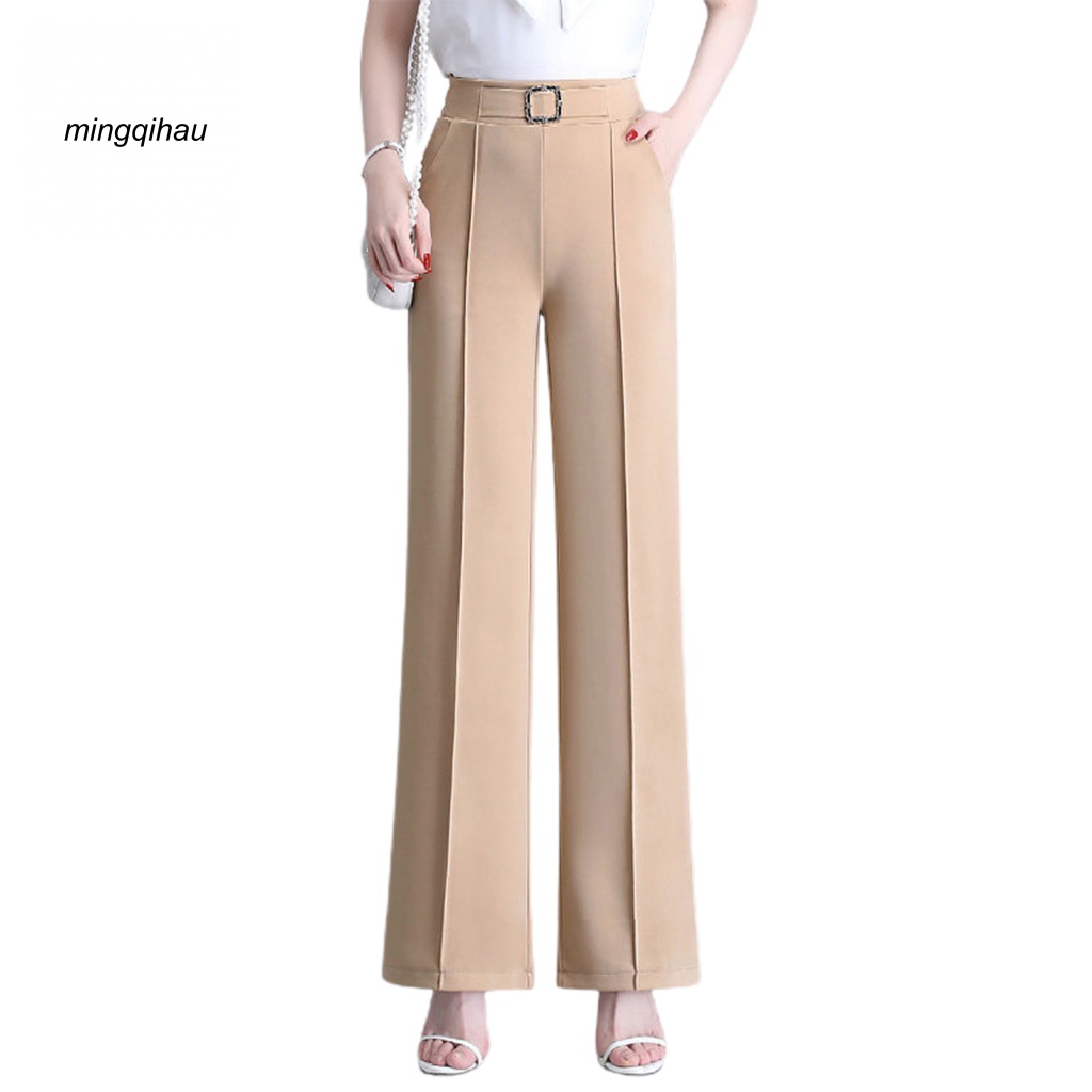 Quần Dài Lưng Cao Thời Trang Cho Nữ