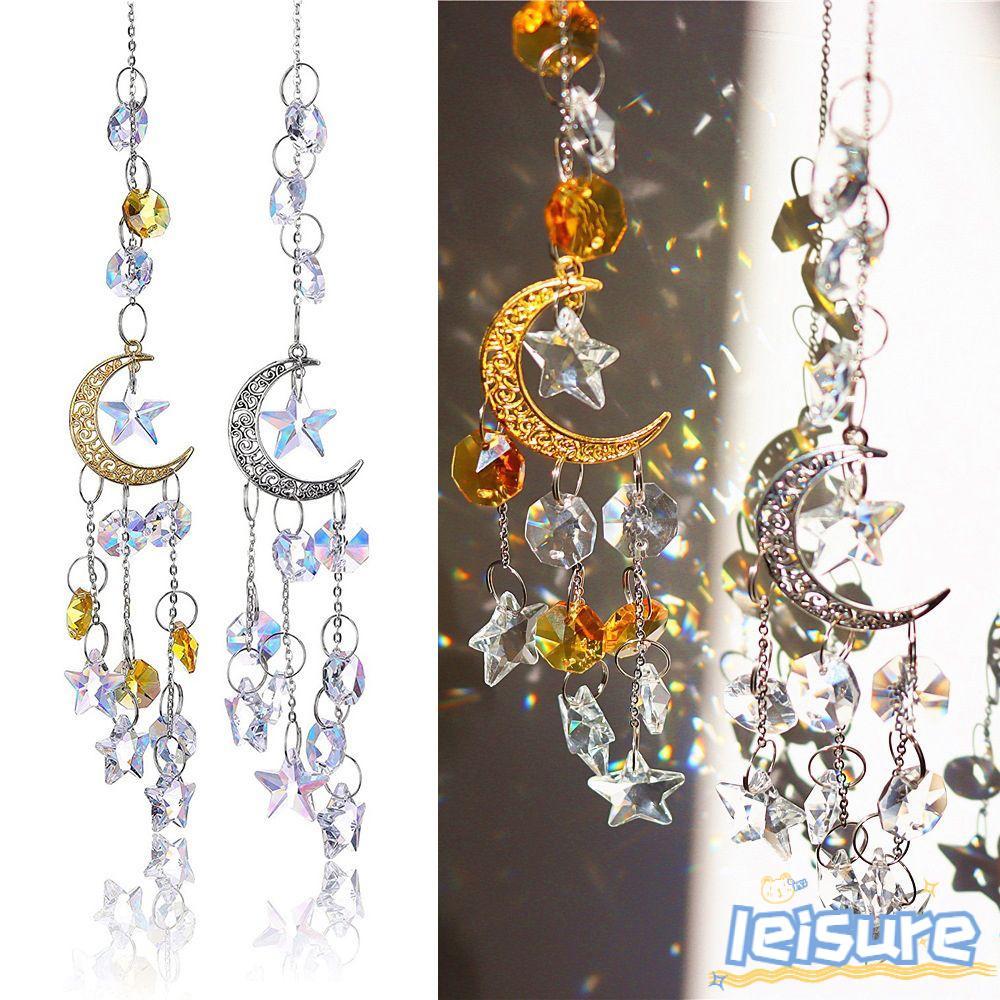 Chuông Gió Dreamcatcher Nhiều Màu Trang Trí Trong Nhà / Ngoài Trời|Mặt Dây Chuyền Xinh Xắn Chất Lượng