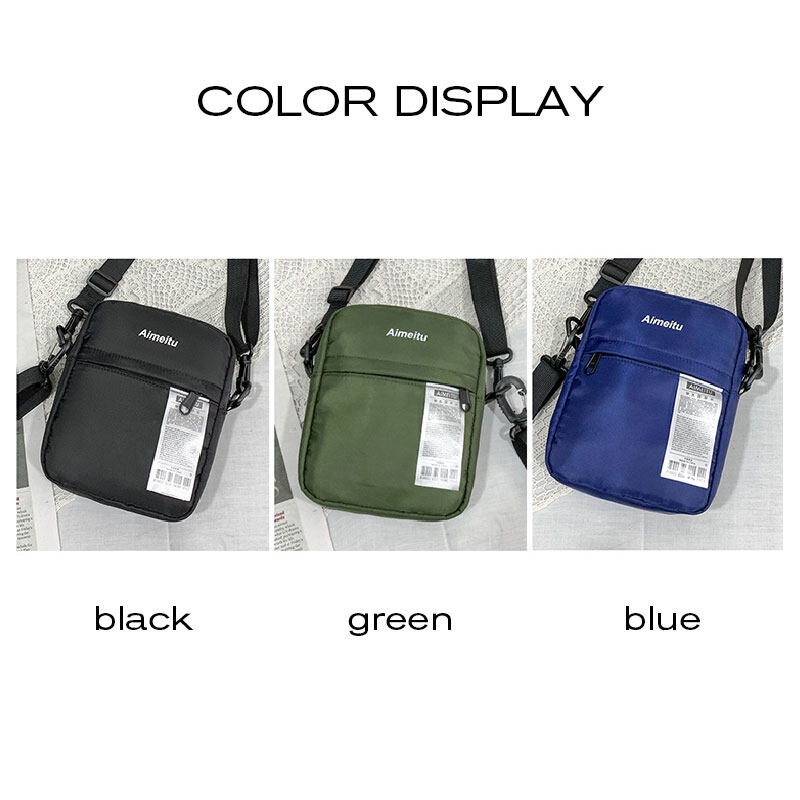 Túi Đeo Chéo Phong Cách Harajuku Thời Trang Cho Nam