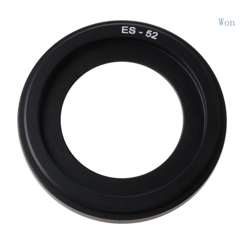 Loa Che Nắng ES52 ES-52 Cho Ống Kính Máy Ảnh EF 40mm f 2 8 STM EF-S 24mm