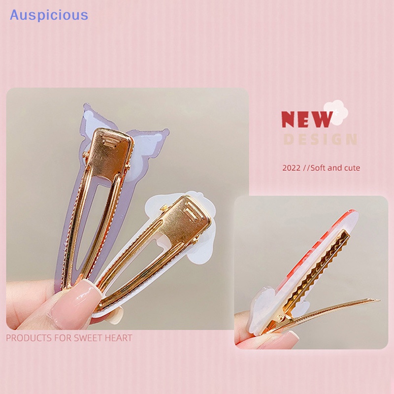 Bộ 1 / 2 / 3 Kẹp Tóc Họa Tiết Hoạt Hình Dễ Thương