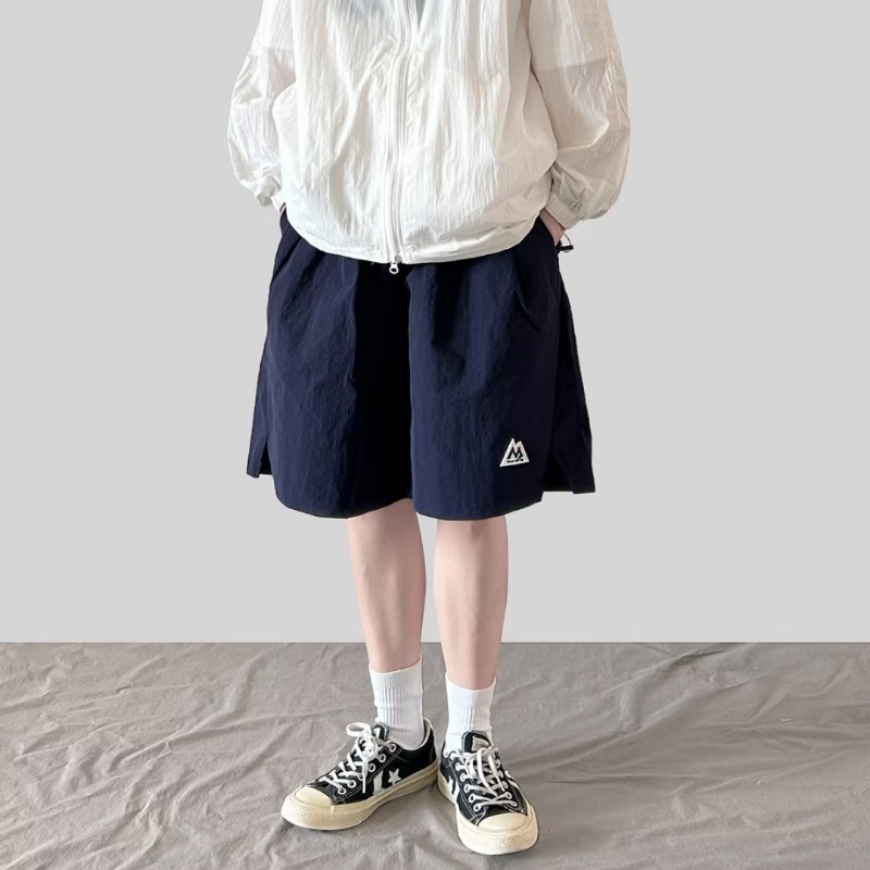Quần Short Thể Thao Xếp Ly Phong Cách Nhật Bản Chống Thấm Nước Thời Trang Mùa Hè Cho Nam
