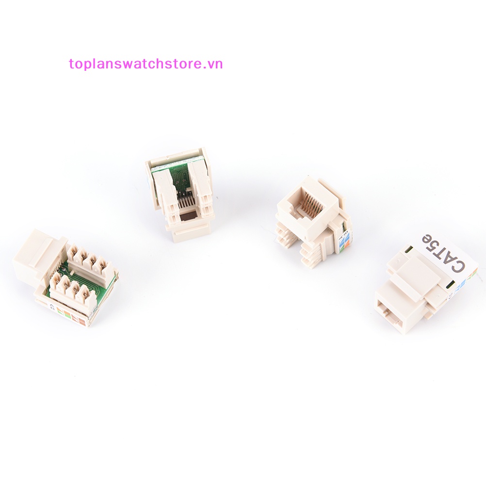 Set 10 Đầu Nối Dây Cáp Mạng RJ45 CAT5e Chuyên Dụng