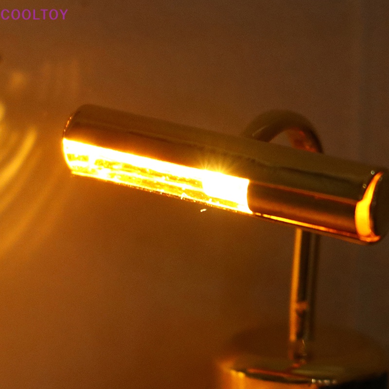 Đèn LED Gắn Tường Màu Vàng Kim Tỷ Lệ 1: 12 Dùng Trang Trí Nhà Búp Bê