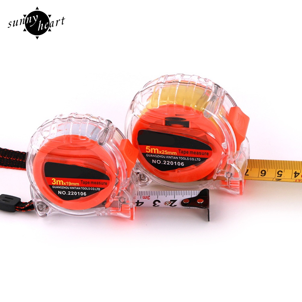 Cuộn Thước Dây 3 / 5 / 7.5 / 10m Độ Chính Xác Cao Có Thể Thu Gọn Tiện Dụng