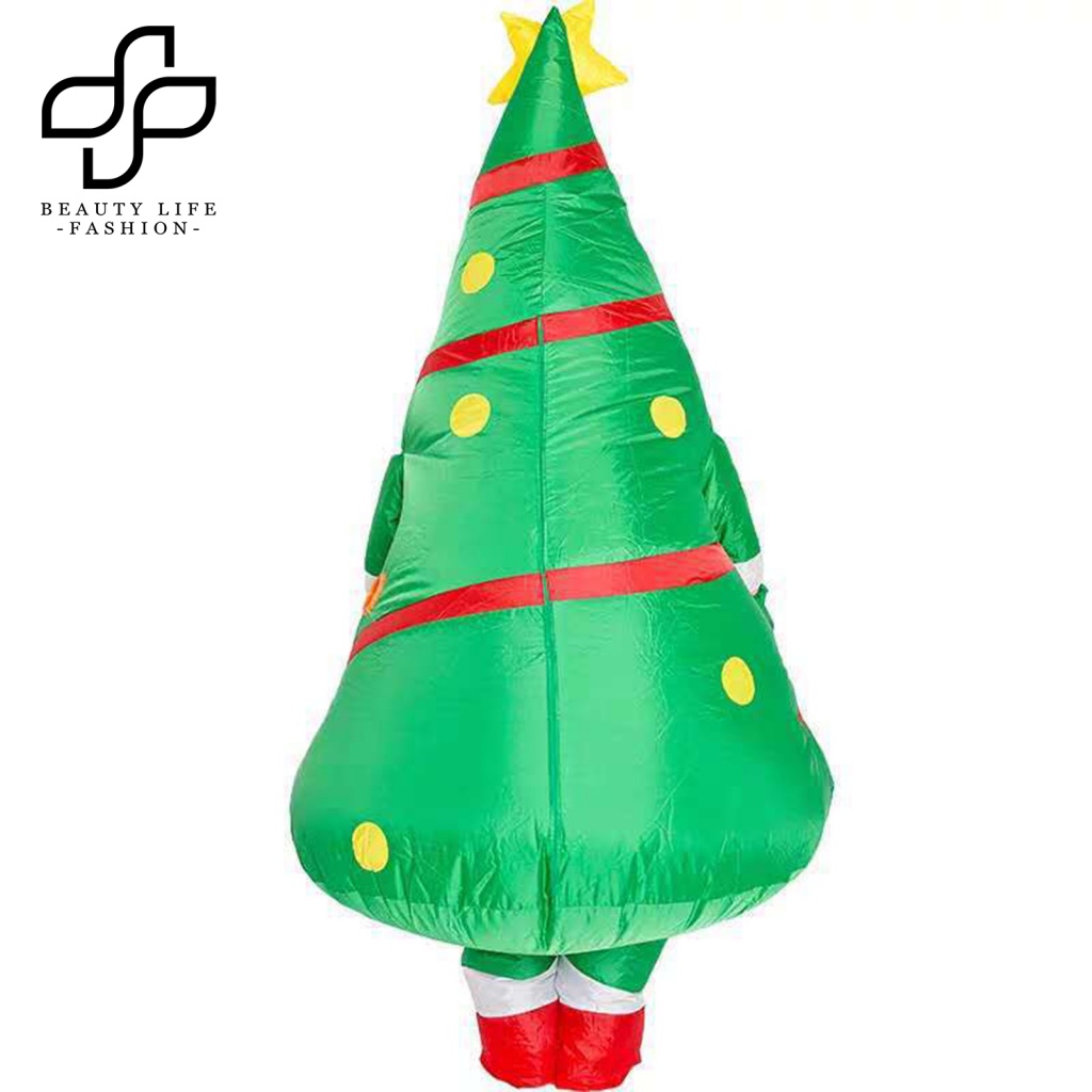 Beautylifefashion Trang Phục Hóa Trang Giáng Sinh Chống Bụi Bẩn Dễ Dàng Mang Theo Chế Độ Cứng Cáp Như Thật