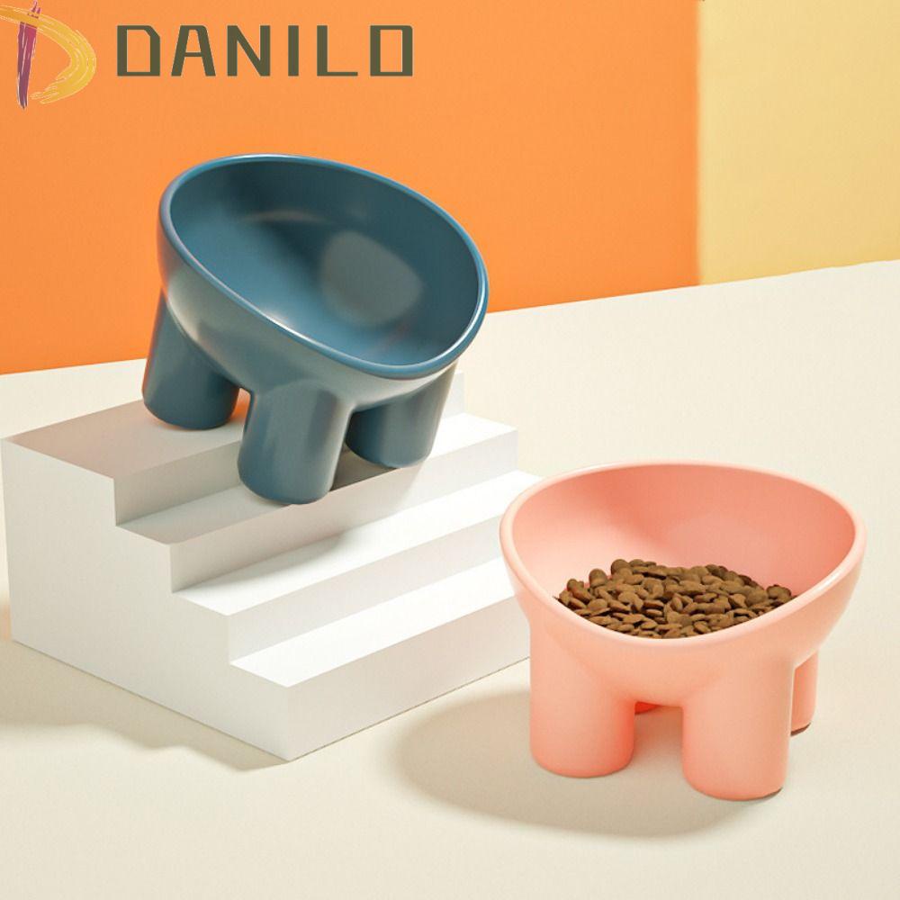 Bát Đựng Thức Ăn Cho Thú Cưng Bằng Nhựa Màu Sắc Ngọt Ngào