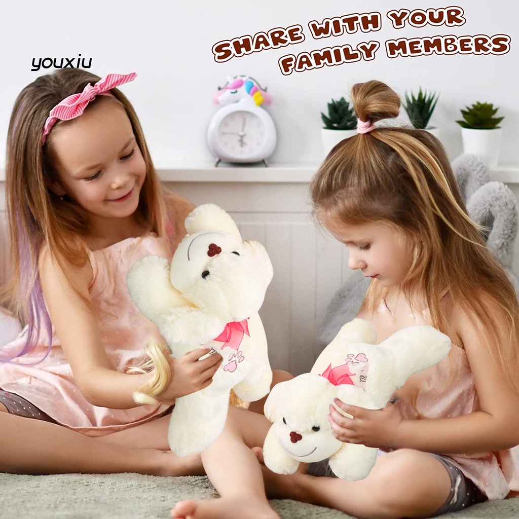 Thú Nhồi Bông Hình Chú Chó Nằm Trên Xe Hơi Bằng Cotton PP Mềm Mại Dễ Thương