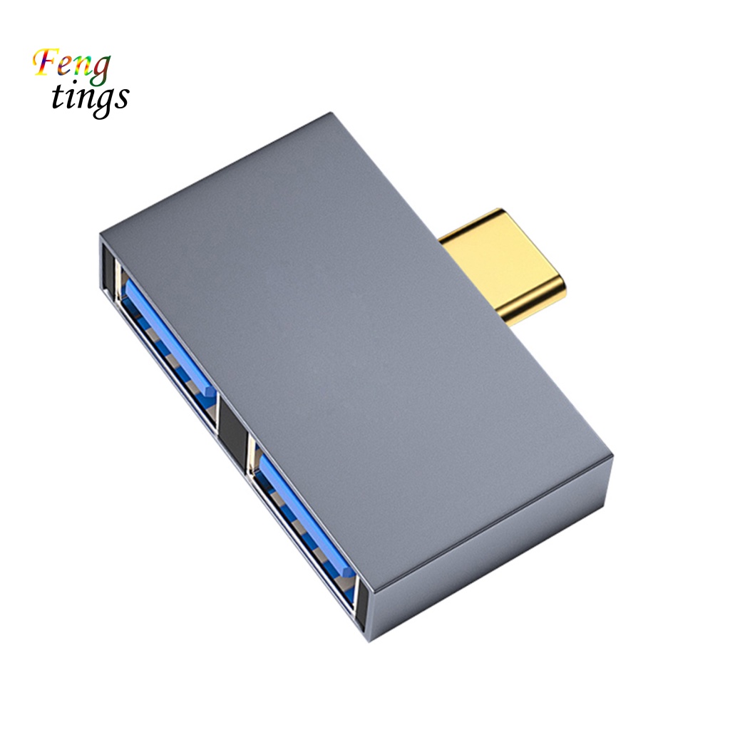 Hub Chuyển Đổi Tốc Độ Cao 2 Trong 1 Từ Type-C Sang USB 3.0