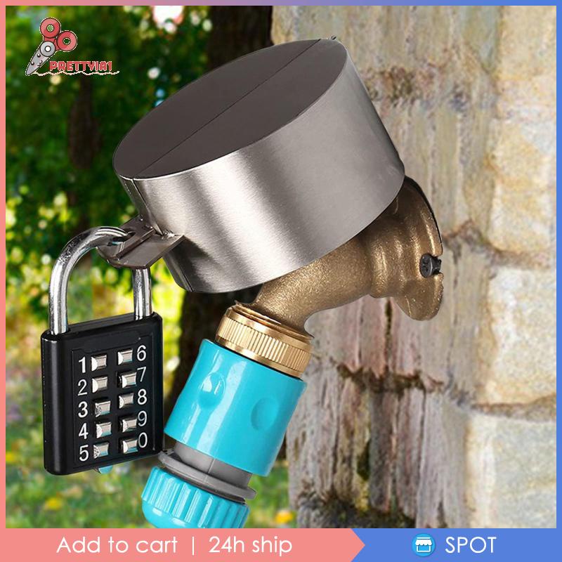 [Prettyia1] Thiết Bị Khóa Vòi Nước Ngoài Trời