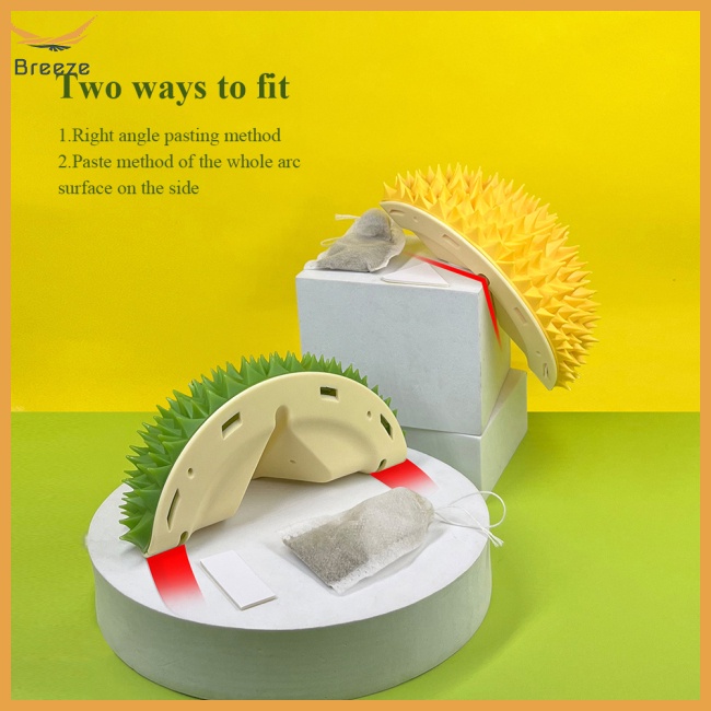 Lược Chải Massage Cho Mèo Hình Trái Sầu Riêng Dễ Thương