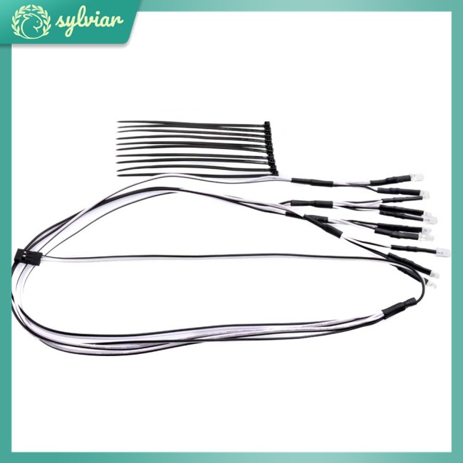 Dây Đèn 10 Bóng Chuyên Dụng Cho Traxxas Hsp Redcat Rc4wd Tamiya Axial Scx10 D90 Hpi Rc