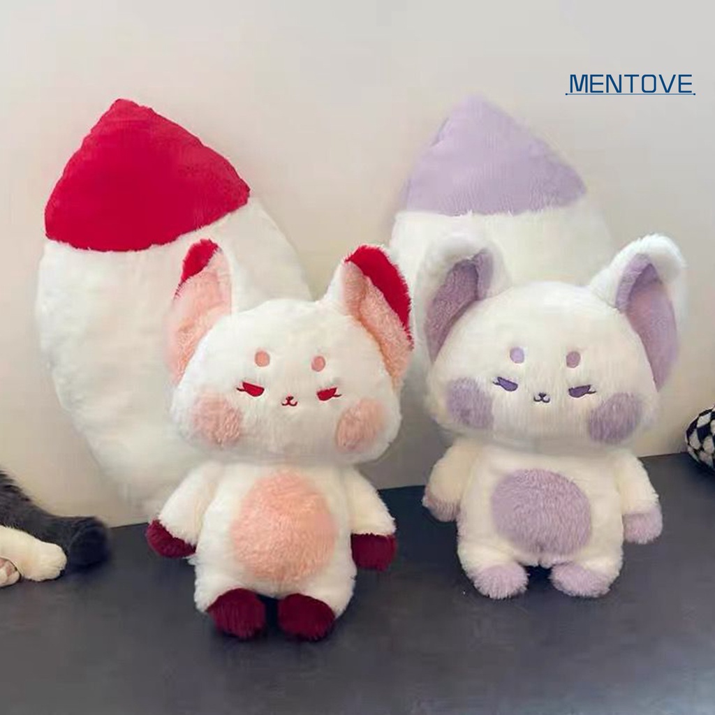 Thú Nhồi Bông Hình Cáo Đuôi To 60 / 100cm Bằng Cotton PP Mềm Mại Làm Quà Sinh Nhật Cho Bé