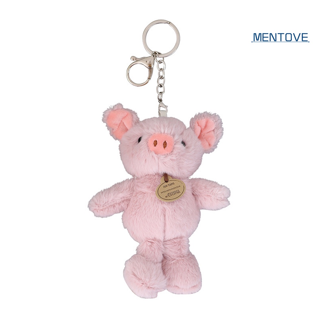 [MT] Móc Chìa Khóa Hình Búp Bê Động Vật Hoạt Hình Tai To Nhồi Bông Mềm Mại Thoải Mái Trang Trí Túi Xách / Điện Thoại