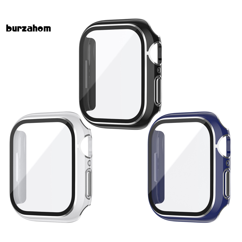 Vỏ Bảo Vệ Màn Hình Chống Bụi Mạ Điện Trong Suốt Cho iWatch 7 41mm / 45mm