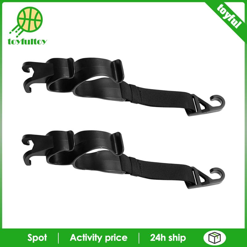 Bộ 2 Móc Treo Đồ Chơi Gắn Gối Tựa Đầu Xe Hơi Tiện Dụng