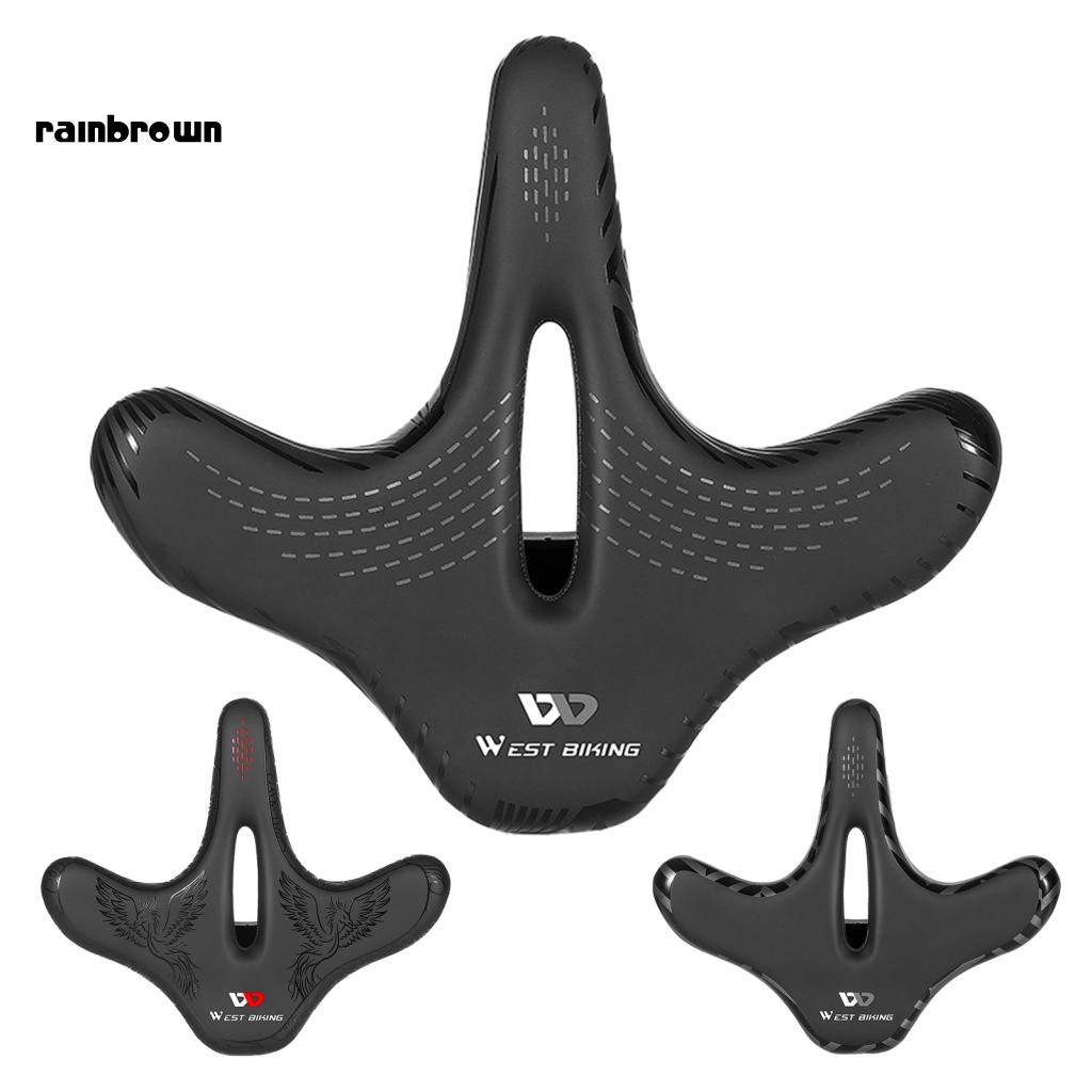 Yên Xe Đạp Bằng Da Giả Chống Trượt / Thấm Nước Cho MTB