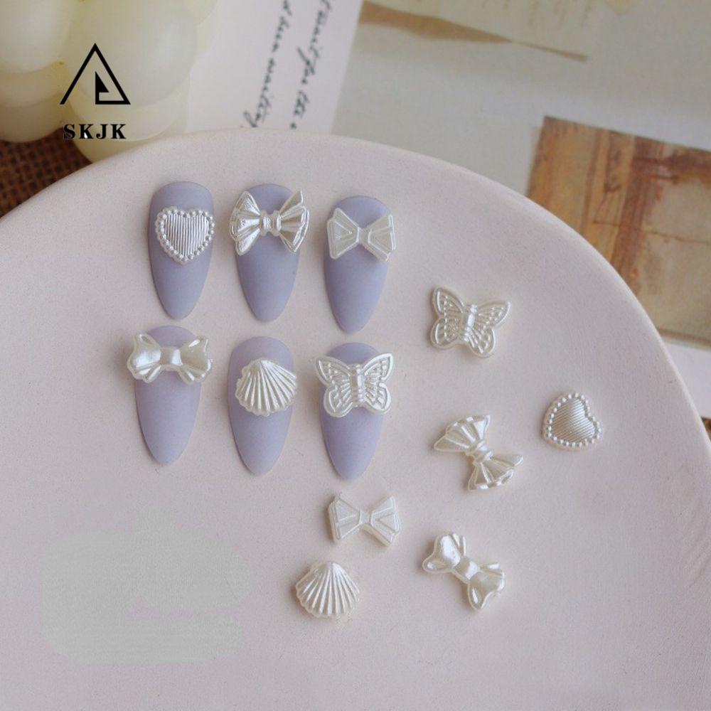 Vật Liệu Trang Trí Móng Tay Nghệ Thuật Hình Trái Tim Phong Cách Baroque Dành Cho Nữ