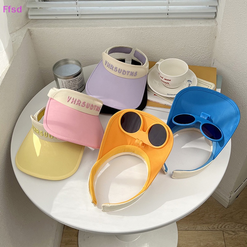 {Ffsd} Mũ Tennis Hở Chóp Vành Rộng Chống Nắng Thời Trang Mùa Hè Mới Bảo Vệ Cho Bé Trai Và Bé Gái * Bán Chạy