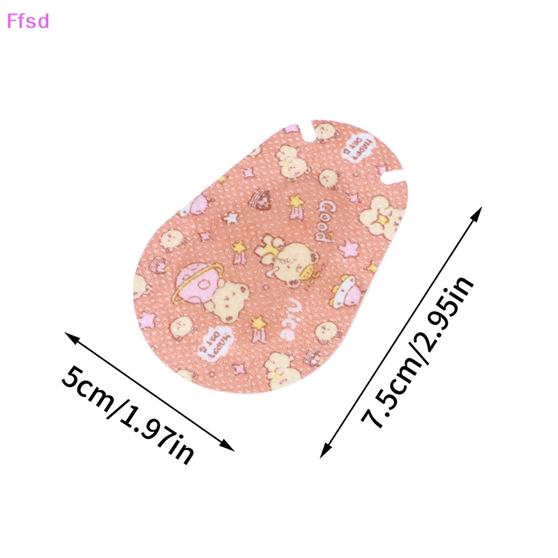 {Ffsd} Set 10 Miếng Dán Mắt Dùng Một Lần Họa Tiết Hoạt Hình Cho Trẻ Em Bán Chạy