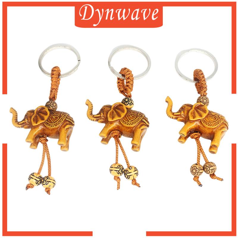 Bộ 3 Móc Khóa Hình Voi Handmade