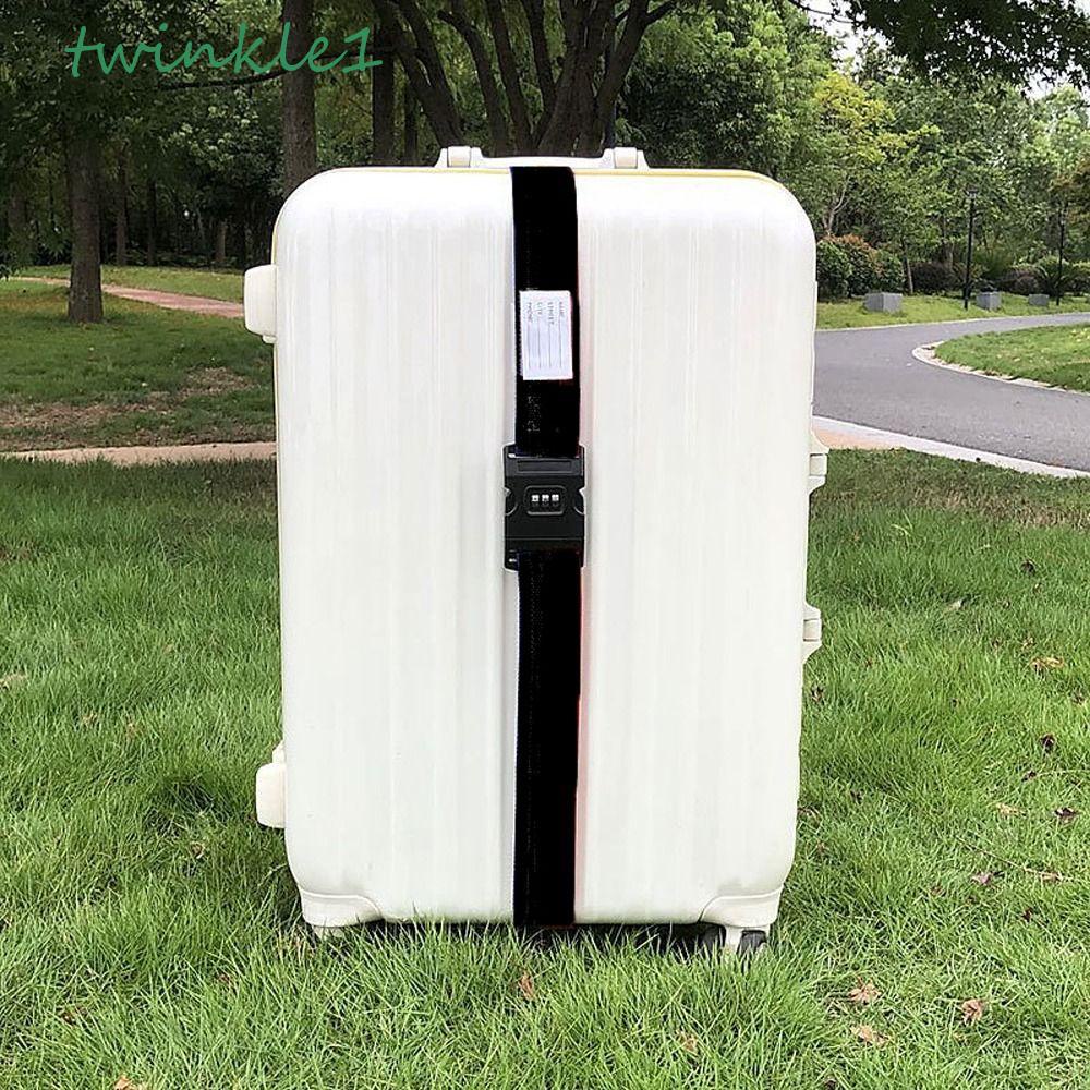 Dây Đai Khóa Hành Lý Có Mật Khẩu Điều Chỉnh Được Nhiều Màu Sắc Cho Nam Và Nữ