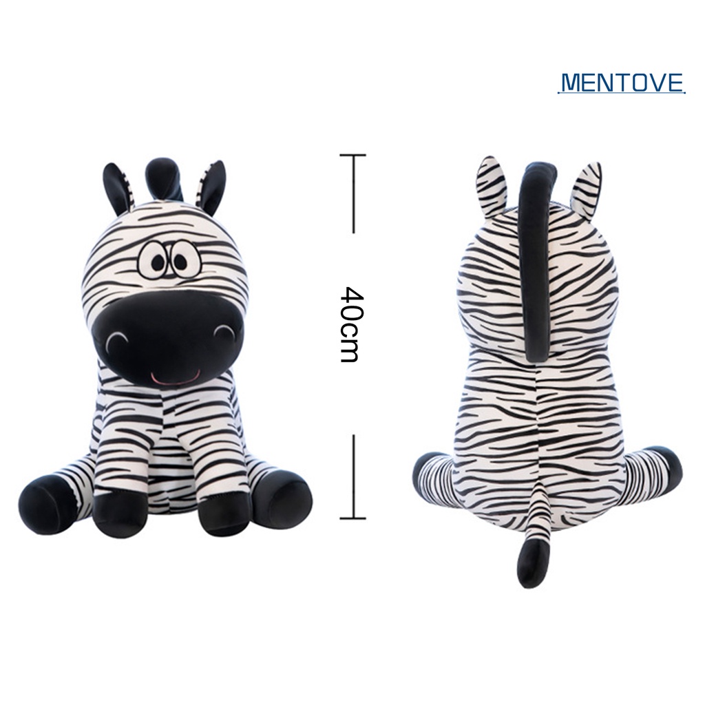 Thú Nhồi Bông Hình Ngựa Vằn Hoạt Hình Đa Năng Cao 40cm