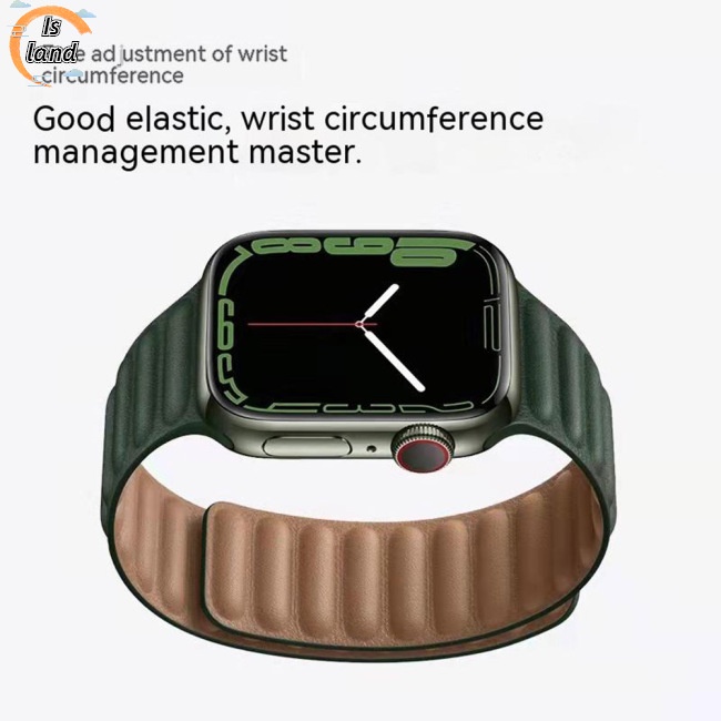 Dây Đeo Bằng Da Cao Cấp Cho Iwatch 8 7 6 5 4 3 2 1 Se