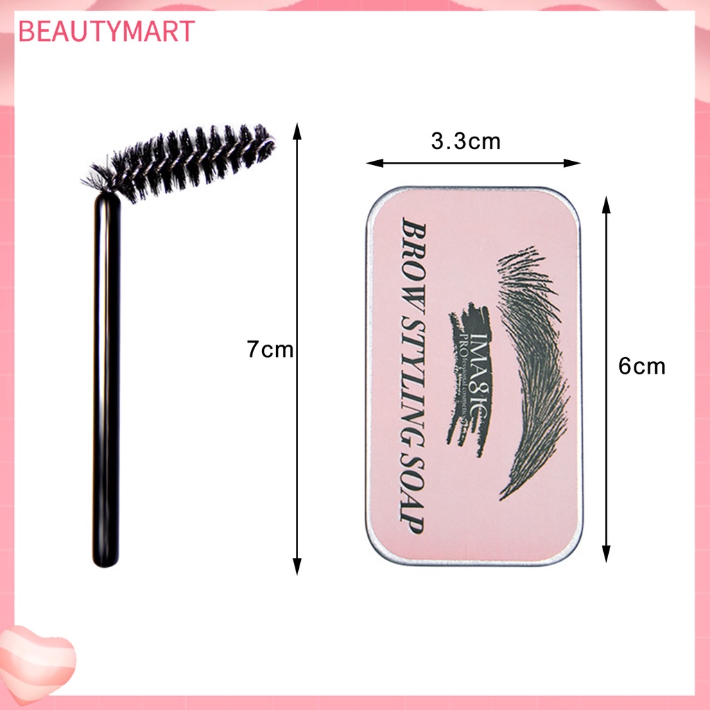 Xà Phòng Tạo Kiểu Lông Mày 10g Trong Suốt Chống Thấm Nước Và Mồ Hôi