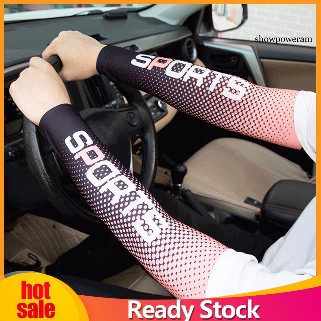 Găng Cánh Tay Chống Nắng SP-1 Bằng Lụa Lạnh Siêu Mềm Chống Mòn Dùng Khi Đạp Xe Ngoài Trời