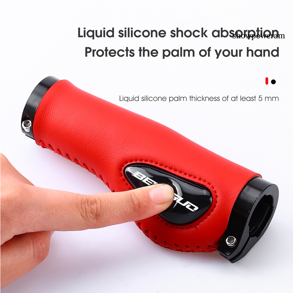 Set 2 Tay Nắm Xe Đạp Hấp Thụ Sốc Trọng Lượng Nhẹ