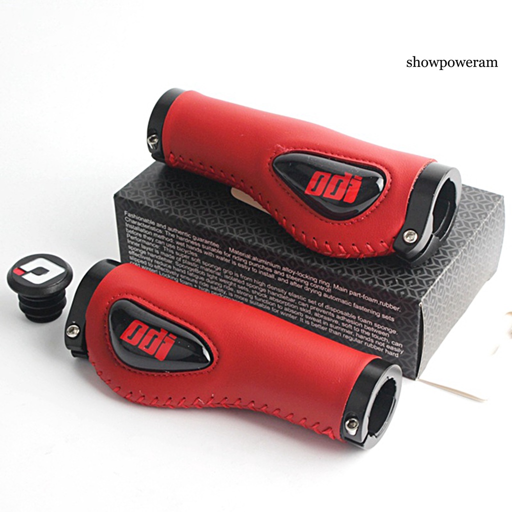 Set 2 Vỏ Bọc Tay Lái Xe Đạp Leo Núi Chất Liệu Giả Da