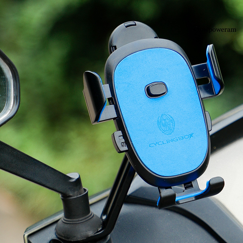 Giá Đỡ Điện Thoại Bằng ABS Chống Sốc Chống Ăn Mòn Tiện Dụng Cho Xe Đạp