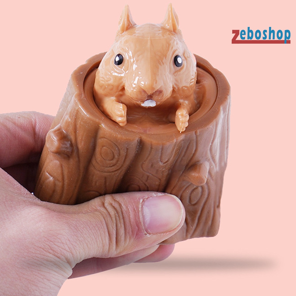 Đồ Chơi Bóp Giảm Căng Thẳng Bằng Silicone Hình Chú Sóc