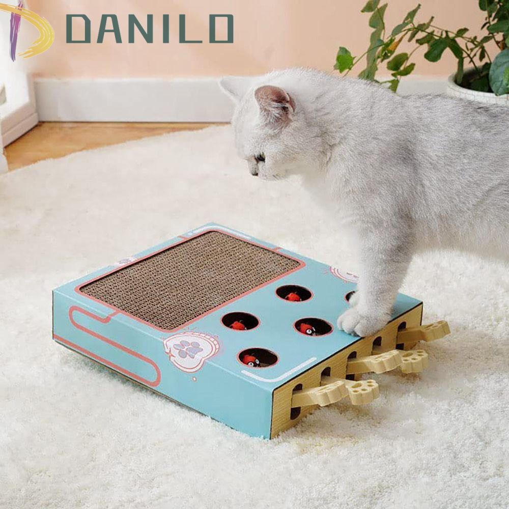 Danilo Đồ Chơi Giấy Nhám Mài Móng Đa Năng Vui Nhộn Cho Mèo