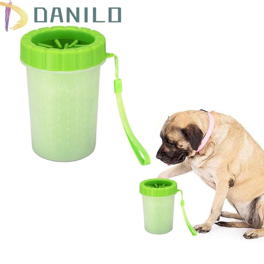 Dụng Cụ Vệ Sinh Bàn Chân Cho Thú Cưng Bằng Silicone