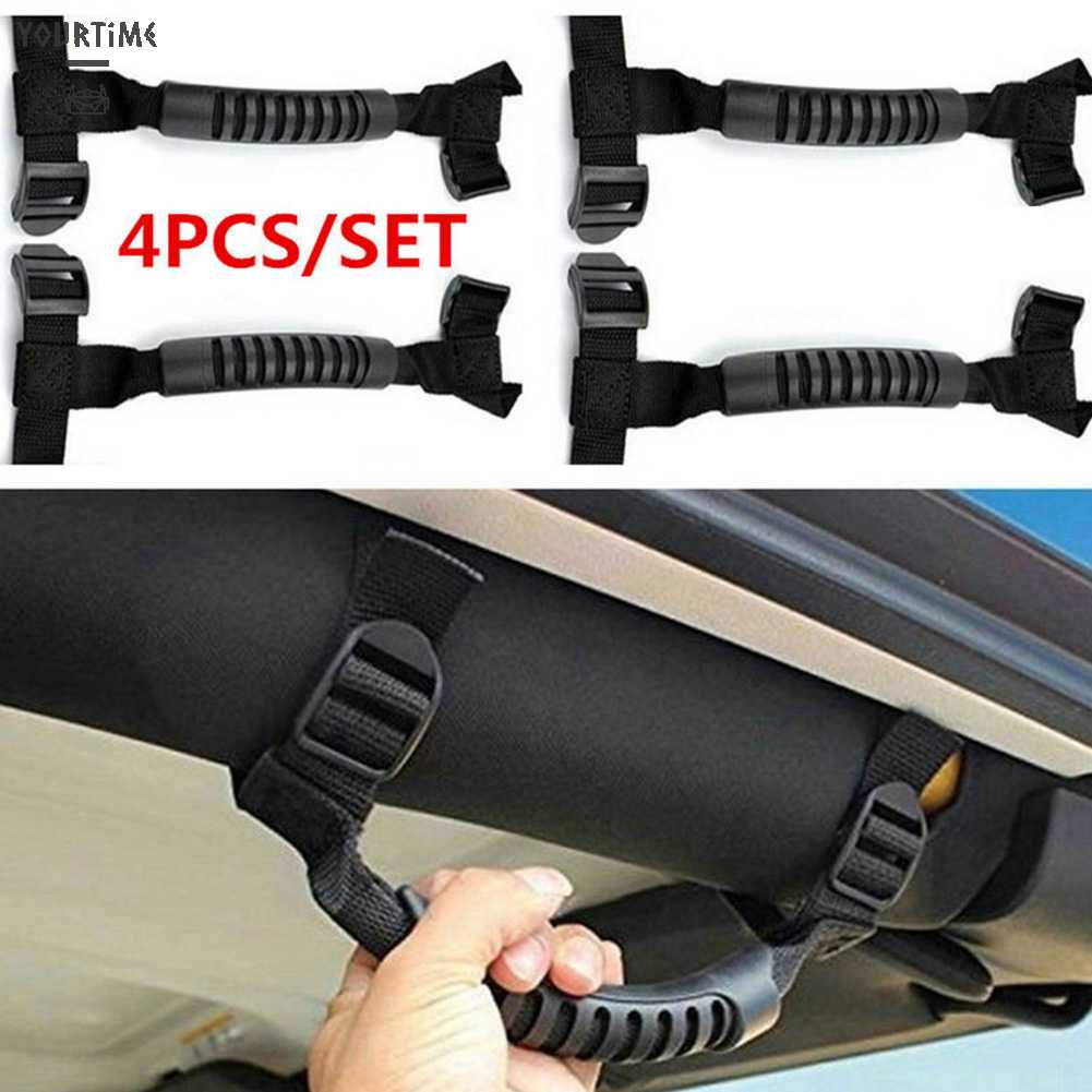 Bộ 4 Dây Gắn Tay Nắm Cửa Xe Hơi Chống Trượt Tiện Lợi