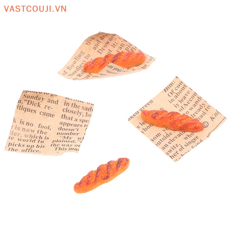 Mô Hình Bánh Mì Baguette Tỉ Lệ 1: 12 Trang Trí Nhà Búp Bê