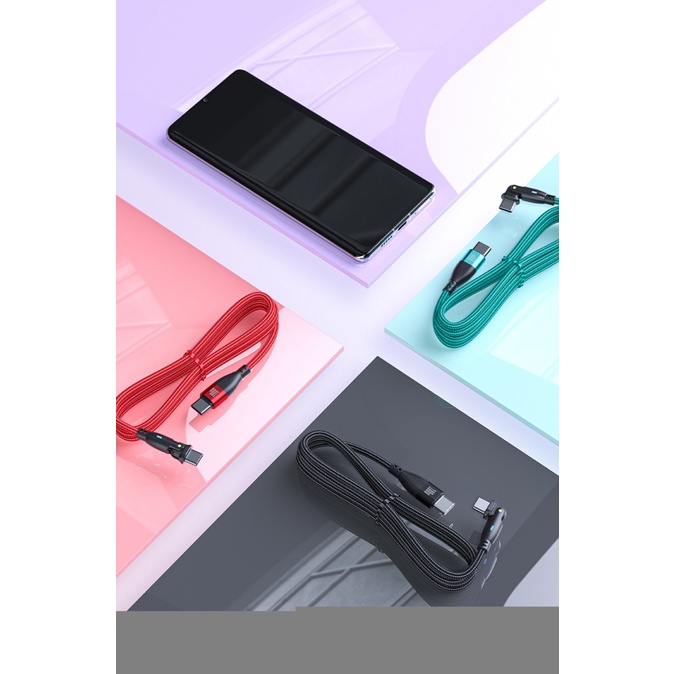 Dây Cáp Sạc Nhanh USB C Sang Type C PD100W 60W Cho Samsung Huawei Xiaomi Macbook Laptop