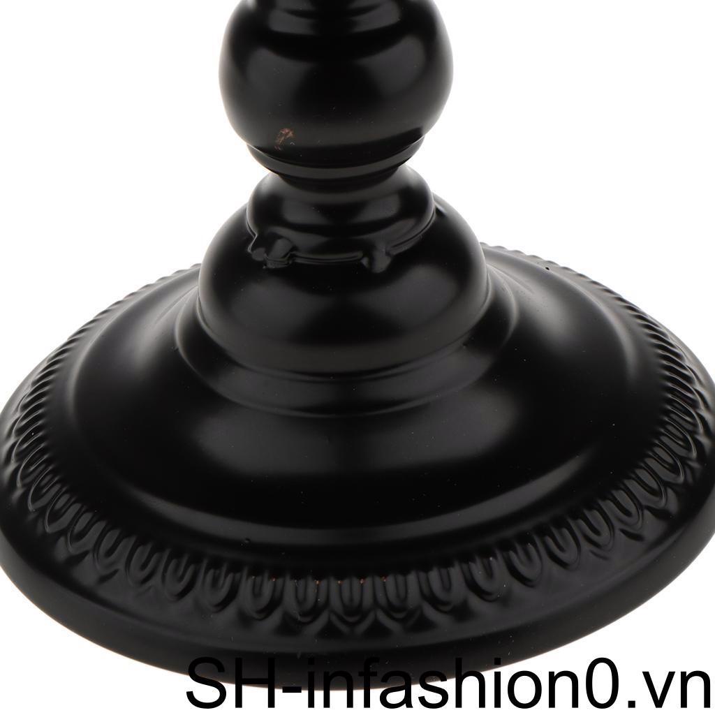 Giá Đỡ Trưng Bày Tóc Giả Bằng Kim Loại Màu Trắng Cổ Điển