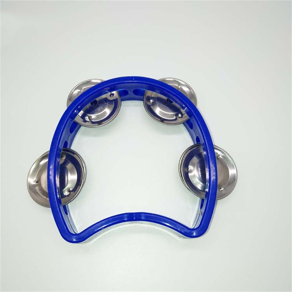 Trống Lục Lạc Cầm Tay Màu Xanh Dương