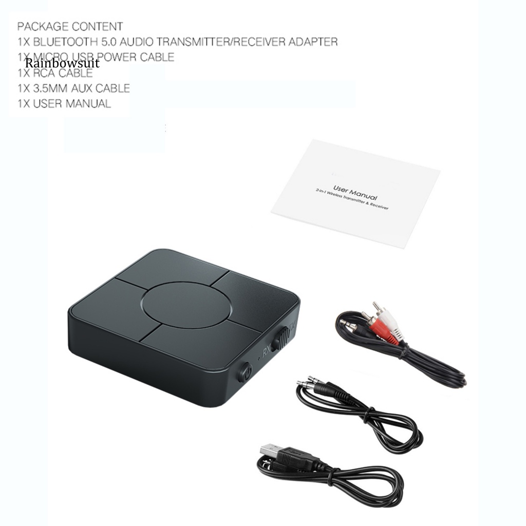 Bộ Truyền Nhận Tín Hiệu Bluetooth 5.0 Không Dây Cho TV Xe Hơi