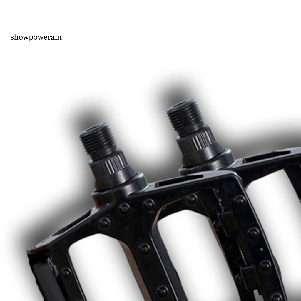 1 Cặp Bàn Đạp Hợp Kim Nhôm Chống Trượt Kèm Dải Phản Quang Cho Xe Đạp