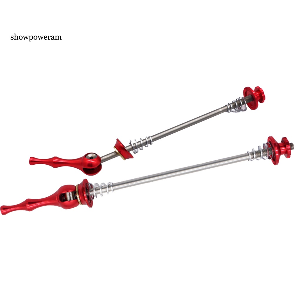 1 Cặp Trục Bánh Xe Đạp Chống Ăn Mòn Siêu Nhẹ Chất Lượng Cao